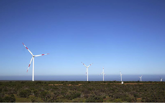 Punta Sierra wind farm, Chile