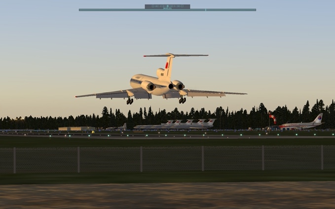 A plane taking off from a runway

Description automatically generated