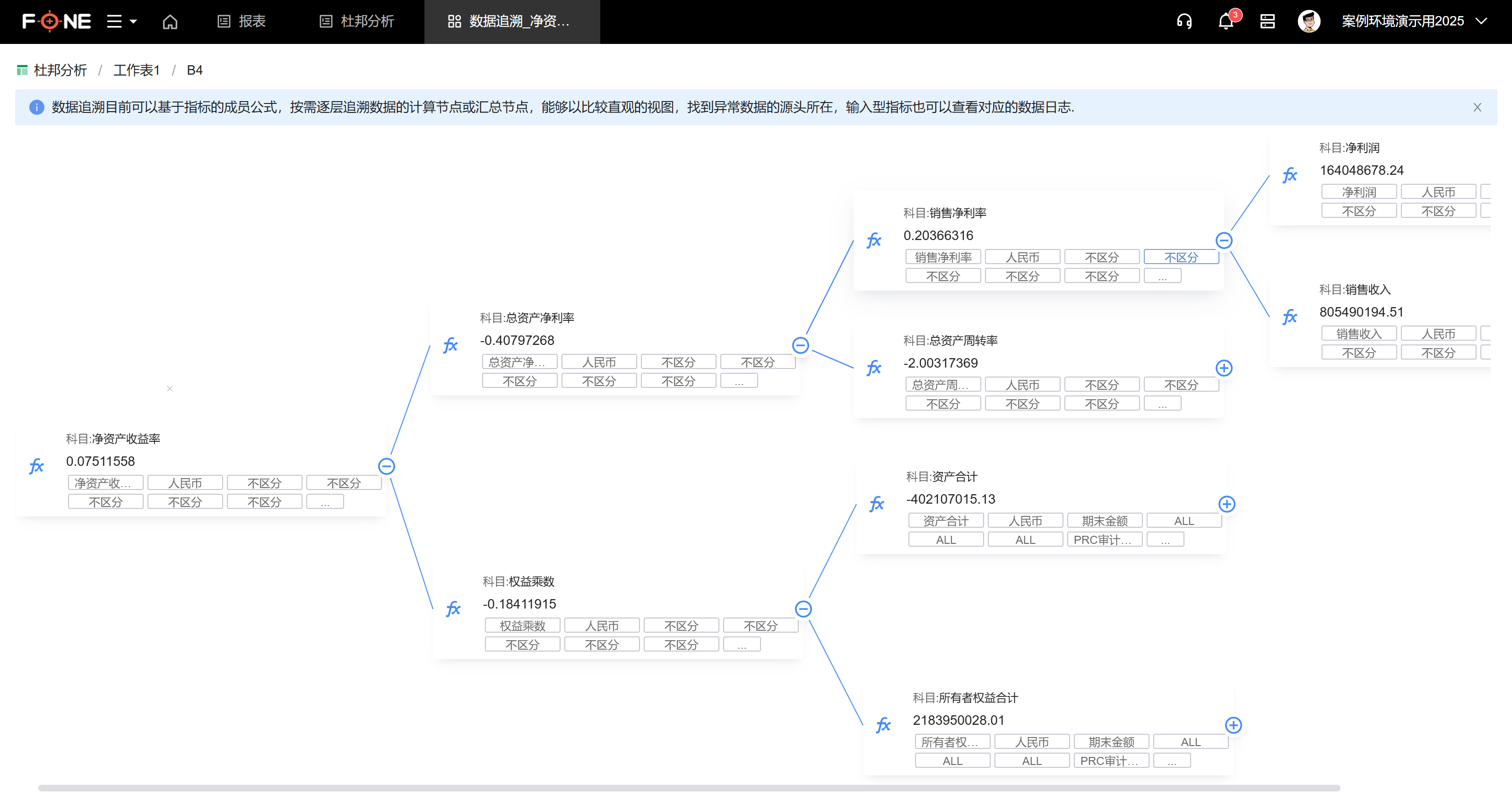 数据分析和追溯