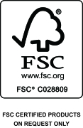 FSC logo on request only