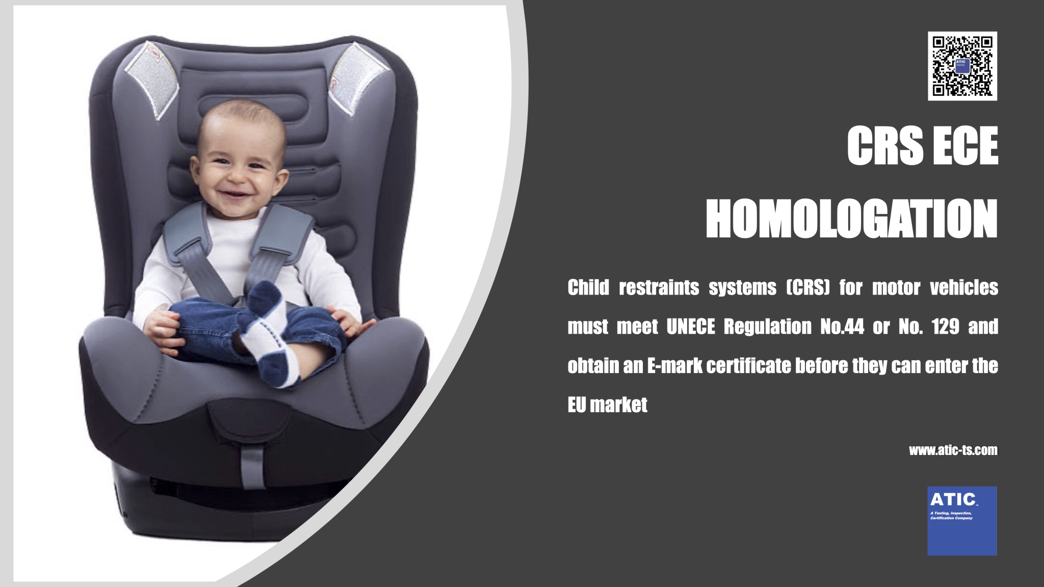 Crs child restraint clearance system