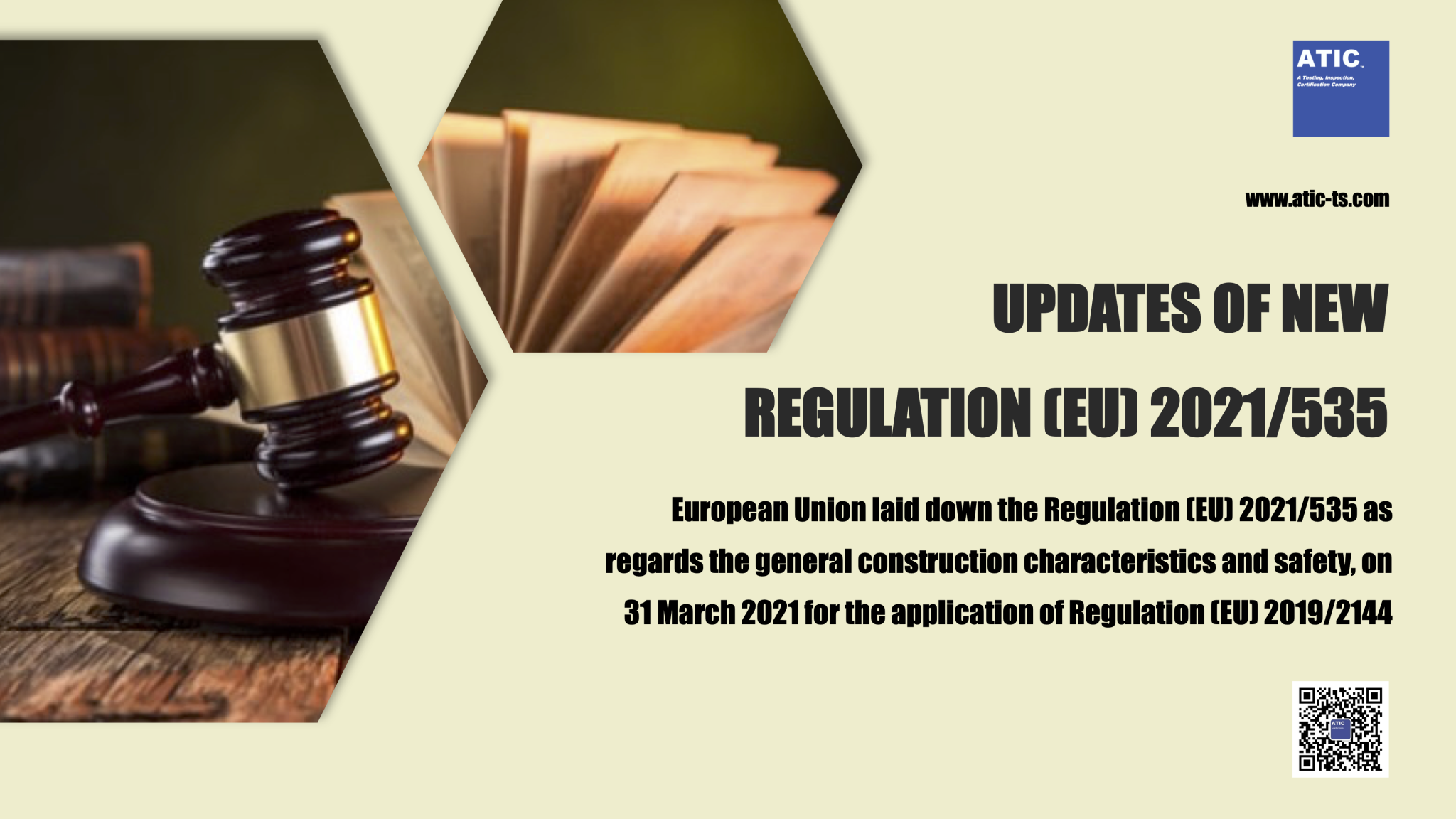 THE UPDATES OF NEW REGULATION (EU) 2021/535 REGARDING GENERAL VEHICLE ...