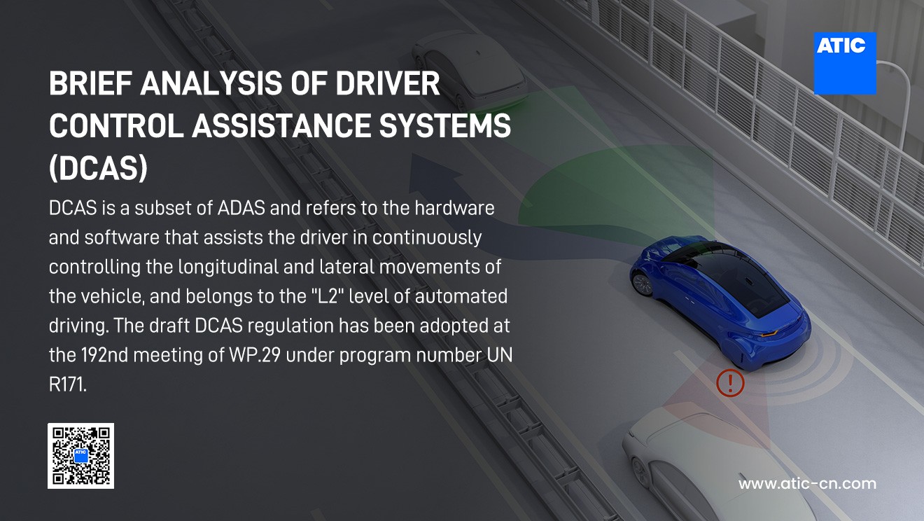 DRIVER CONTROL ASSISTANCE SYSTEMS (DCAS)