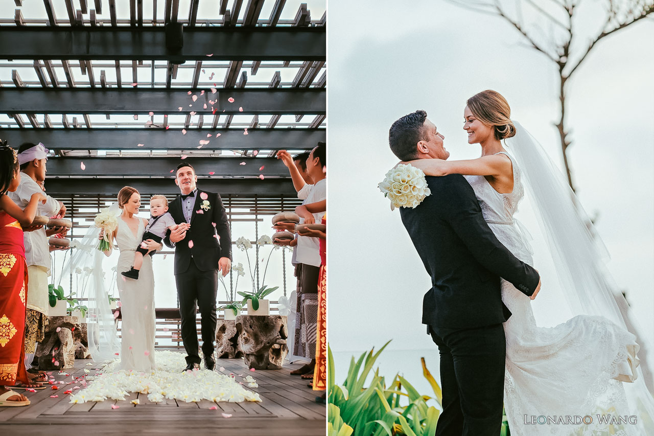 优雅的巴厘岛阿丽拉婚礼Alila Uluwatu澳洲的明星婚礼