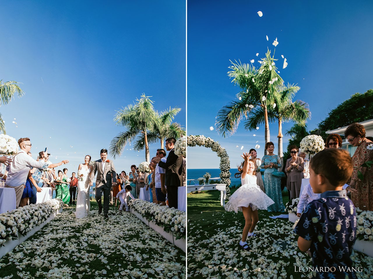 巴厘岛婚礼摄影Villa Latitude纬度私人别墅难忘的草坪婚礼
