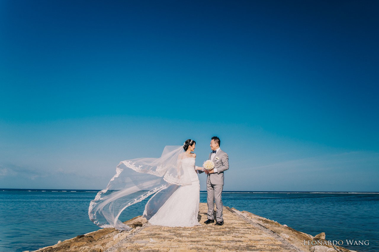 巴厘岛婚礼摄影-港丽无限教堂婚礼Conrad Infinity Chapel