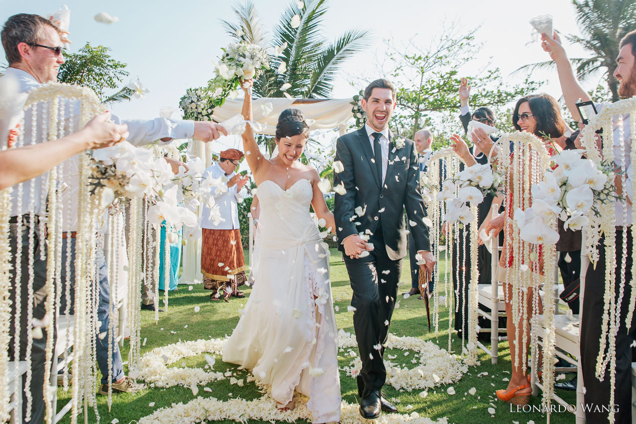 巴厘岛婚礼Villa Shalimar海神庙区欢乐的私人别墅婚礼