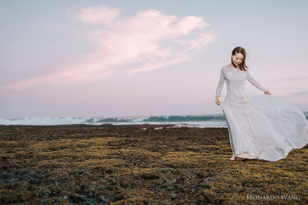 巴厘岛清新的婚纱摄影-真情流露的活泼情侣写真集