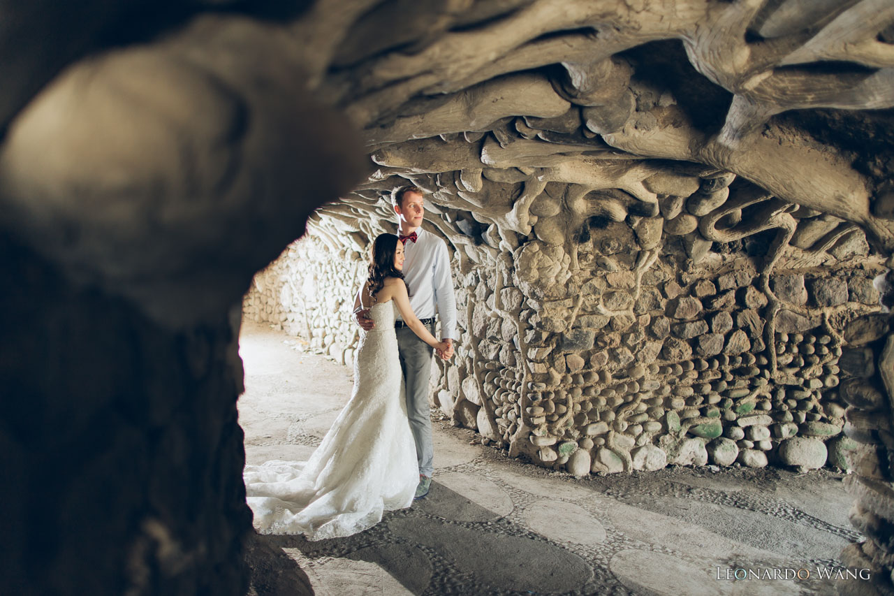 温暖的巴厘岛婚纱摄影-自然别致的蜜月婚纱照情侣写真