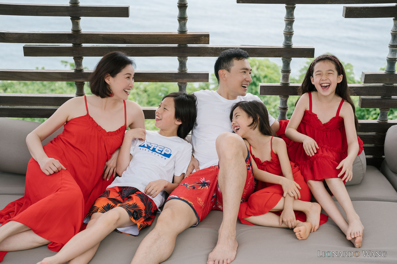 刘畊宏&王婉霏的巴厘岛家庭摄影