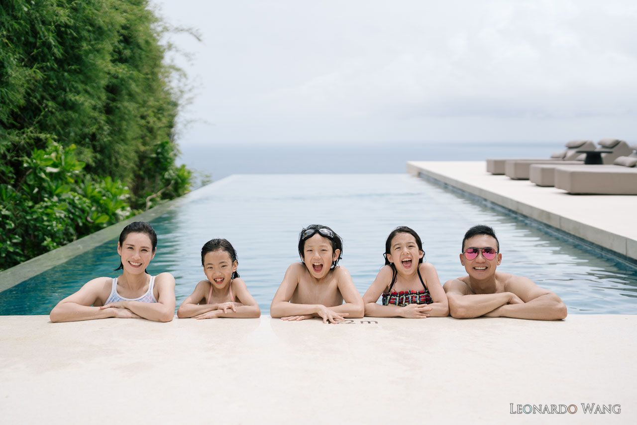 刘畊宏&王婉霏的巴厘岛家庭摄影