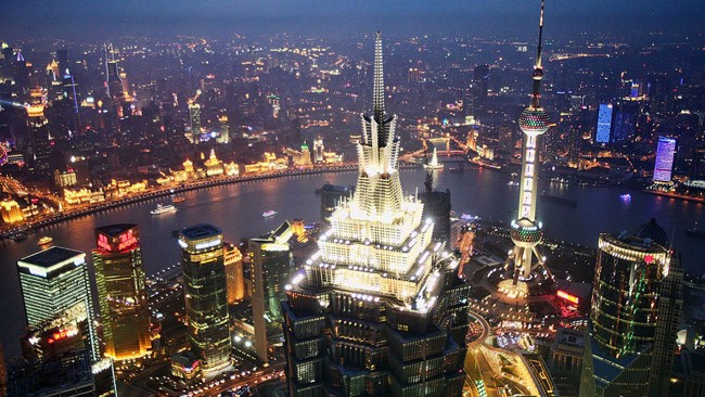 上海夜景防治光污染需纳入更多生态考量
