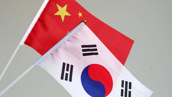 中韩国旗