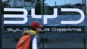 比亚迪在欧洲的销量9月同比猛增四倍