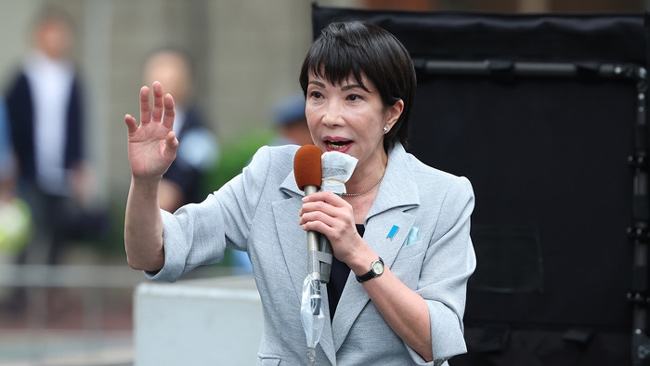 高市早苗拿下自民党总裁选举