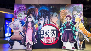 动漫电影《鬼灭之刃》海报