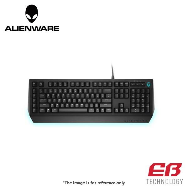 外星人Alienware AW568 机械/茶轴游戏键盘(全键无冲5个宏按键)黑