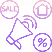 Advertising free icon 广告免费图标