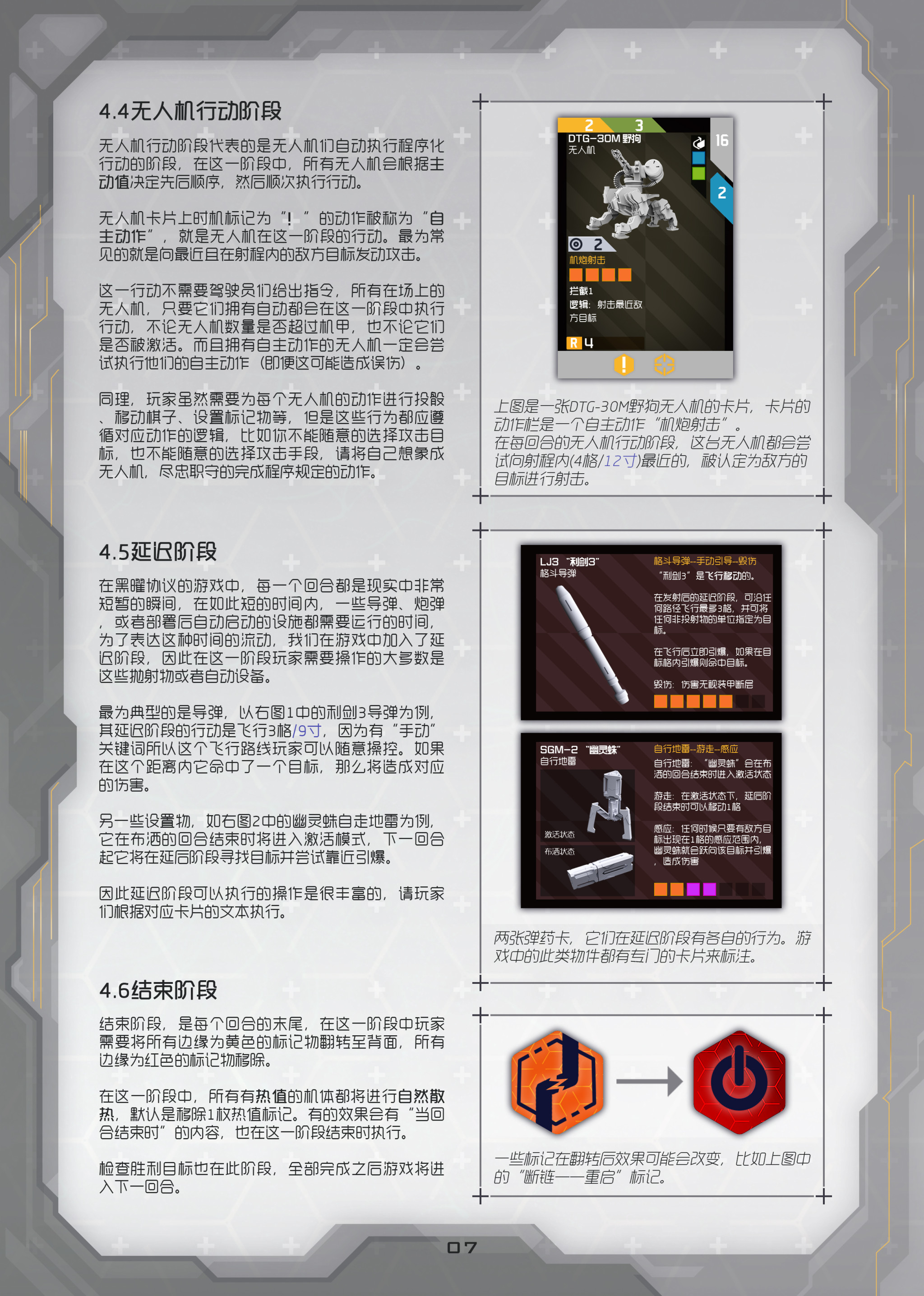 Obsidian Protocol | 中文规则书带图版不完整