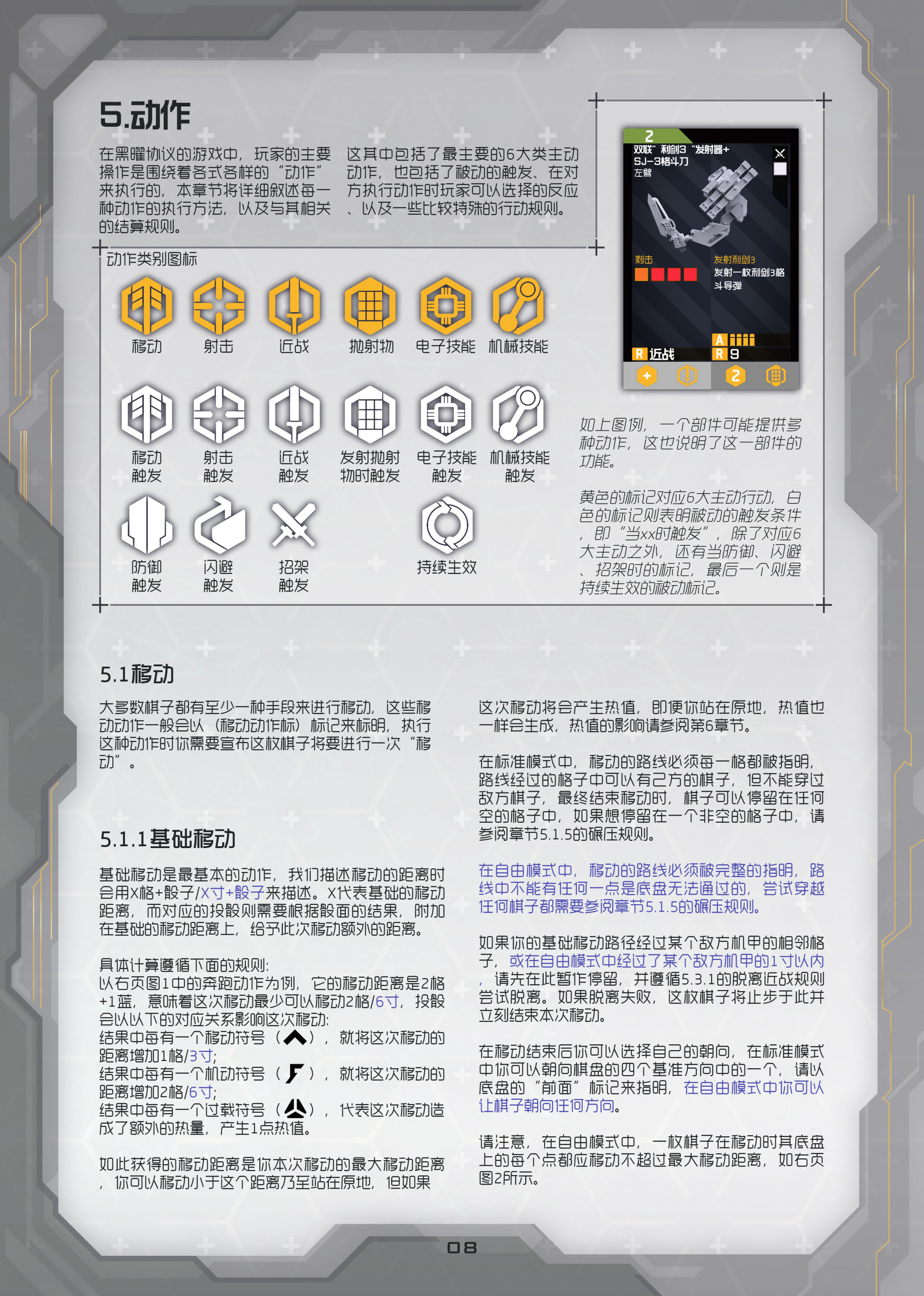Obsidian Protocol | 中文规则书带图版不完整