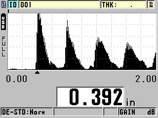 Outdoor a-scan