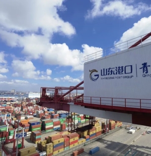 青島港