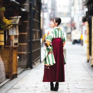 二尺袖和服袴
