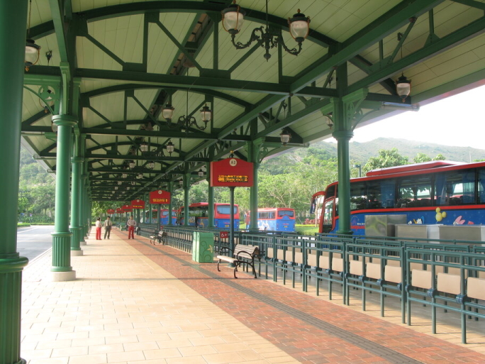 Hong Kong Disneyland Resort Government Landscaped Area & Public Transport Interchange