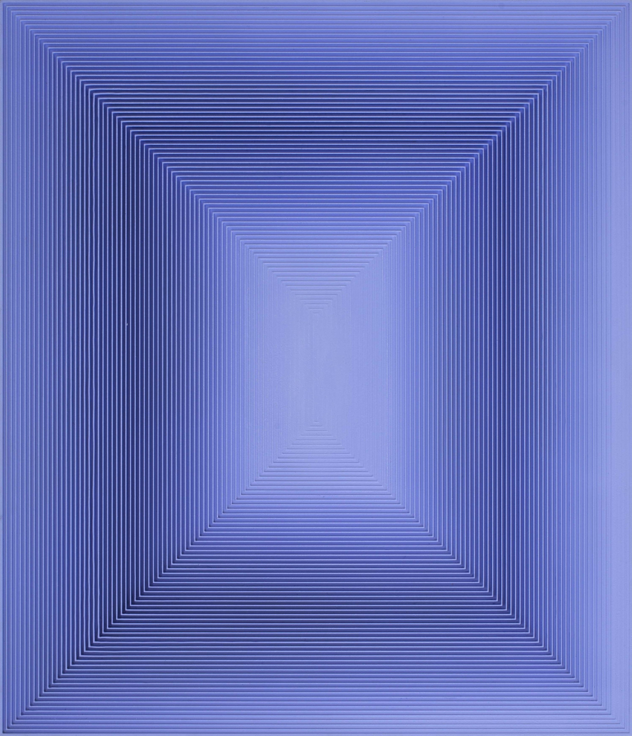 戈子馀, 波系列-18,  综合材料, 64×74cm, 2016