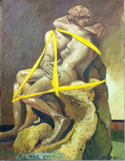耿旖旎，纵欲场，布面油画，160x120cm，2013
