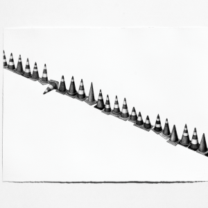 Sans titre, 2018, graphite sur papier, 76 x 56 cm