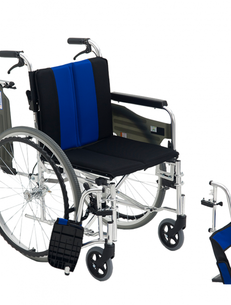 日本Miki 多功能鋁合金大輪輪椅正面