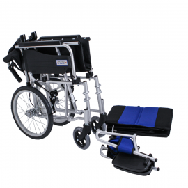 Miki 多功能鋁合金細輪輪椅的收摺效果
