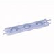 WHITE SMD2835 WATERPROOF LED MODULE (3 LED CHIPS WITH OPTICAL LENS 1.08W, L70 X W16 X H7MM) FOR INTERNAL ILLUMINATED SIGNS