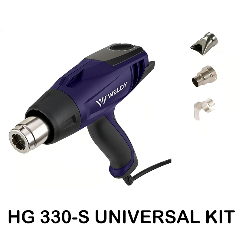 OptimTec Heat Gun Contour Scraper Set with 3 Different Tips for Heat