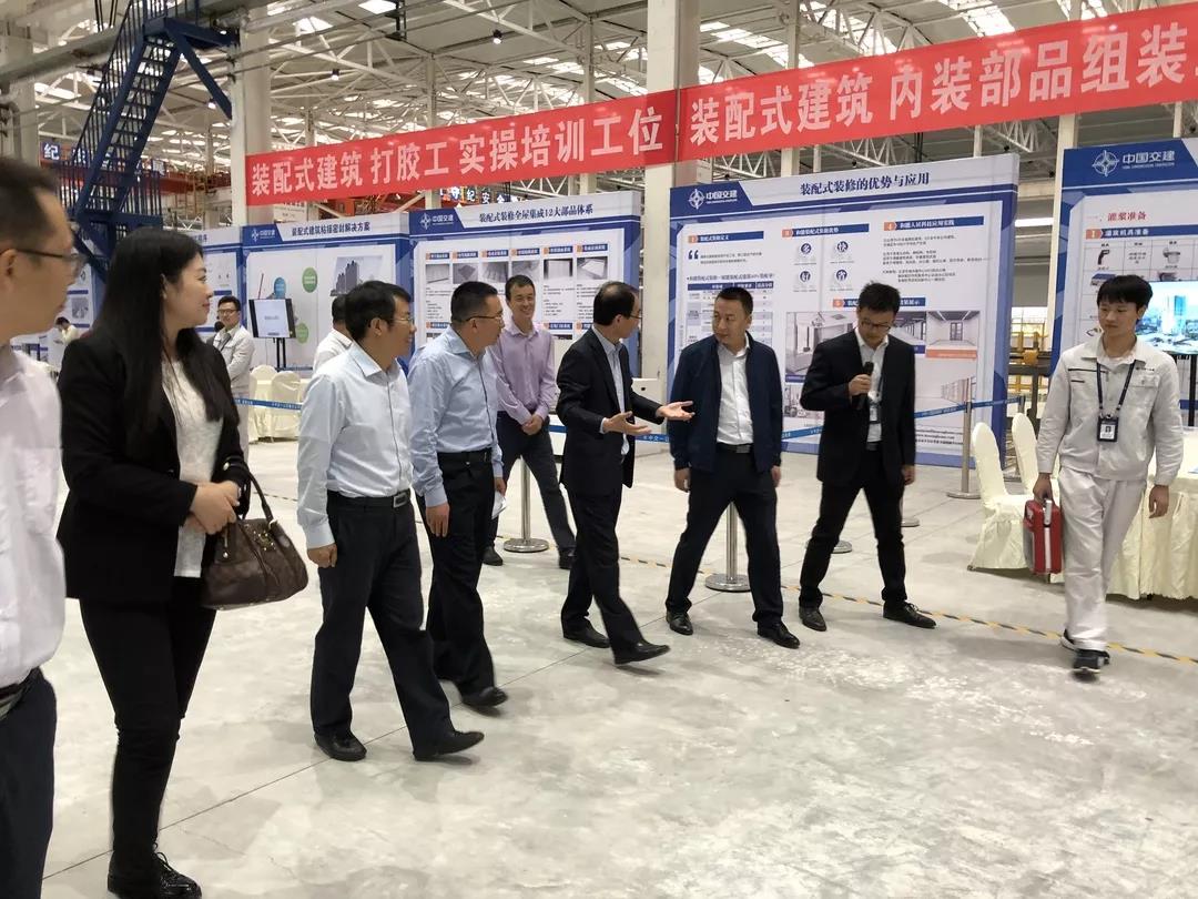 产业工人培训基地实操现场