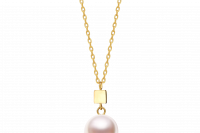 Confetti Collection 18K金单颗珍珠项链 ¥4199