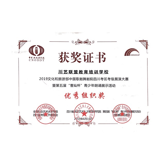 优秀组织奖