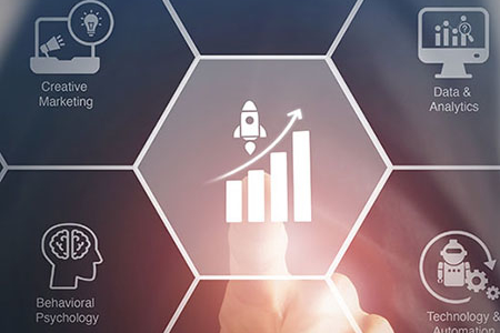 Growth,Hacking,Concept.,A,Modern,Approach,To,Marketing,,Combining,Creativity