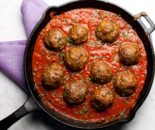 29 Italian Style Meatballs （Pork and Beef）
