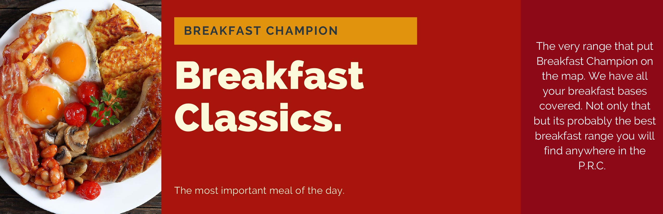 1. Breakfast Classics