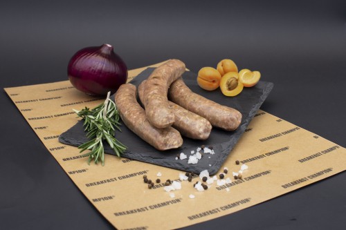 Gourmet Aussie Lamb, Apricot and Rosemary Sausage