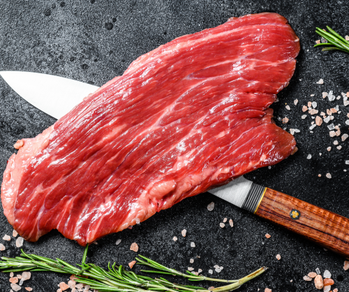 Aussie Grain Fed Black Angus M3+ Flank Steak