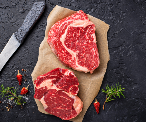 Aussie Grain Fed Black Angus M3+ Ribeye Steak