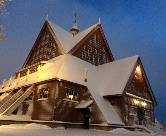 基律纳大教堂Kiruna kyrka (5)