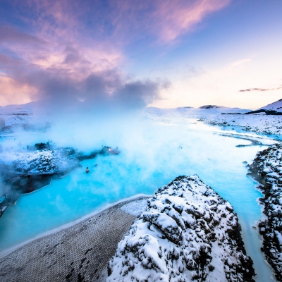 blue lagoon near Reykjavik, Iceland