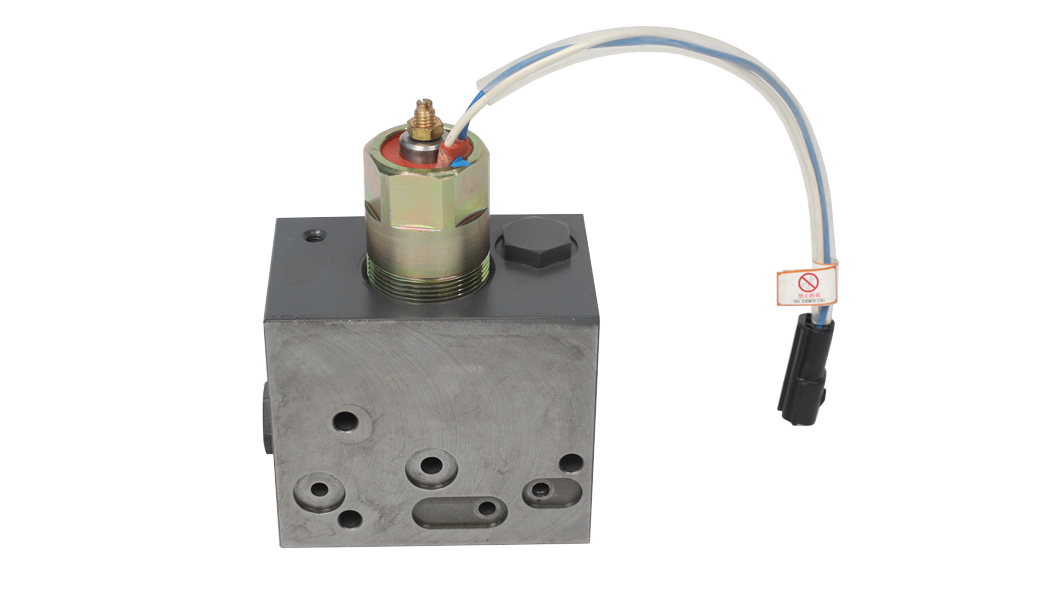Solenoid valve for Doosan excavator6