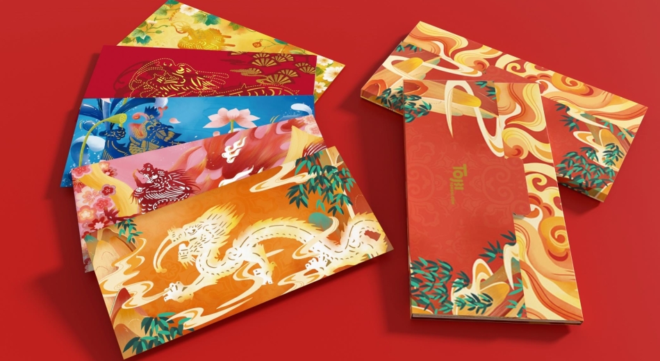 皮影 · 龍年紅包