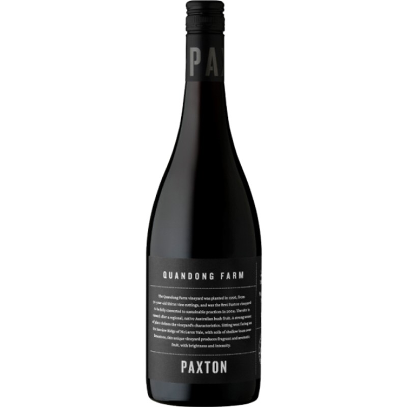 PAXTON-QUANDONG-FARM-SHIRAZ-帕克斯顿全东园西拉红葡萄酒