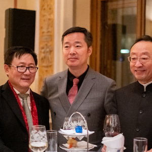 维也纳雅金音乐学校校长夏伟平，中央歌剧院副院长李丹阳先生和中央歌剧院院长刘云志先生